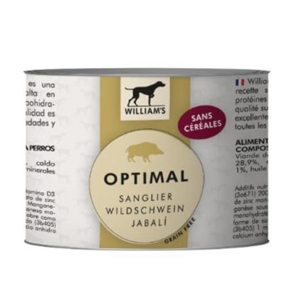 Picture of William’s Optimal Dog Wild Boar 200g – Grain-Free